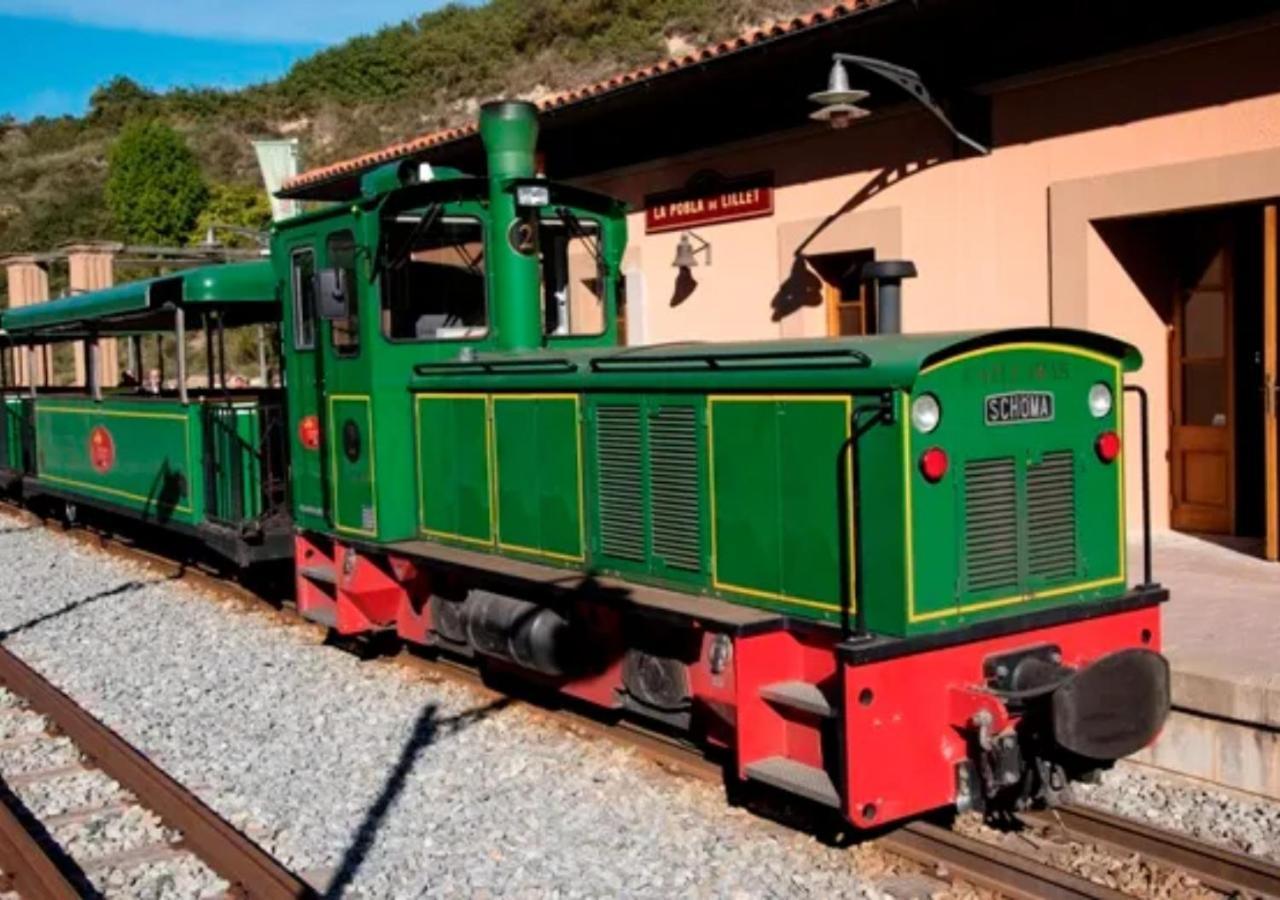 Apartamento Con Encanto En El Pirineo La Pobla de Lillet Kültér fotó