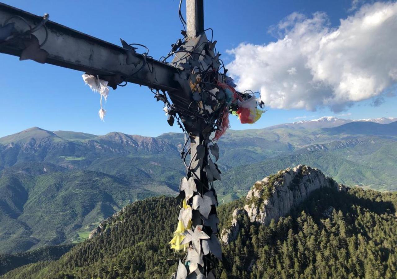 Apartamento Con Encanto En El Pirineo La Pobla de Lillet Kültér fotó